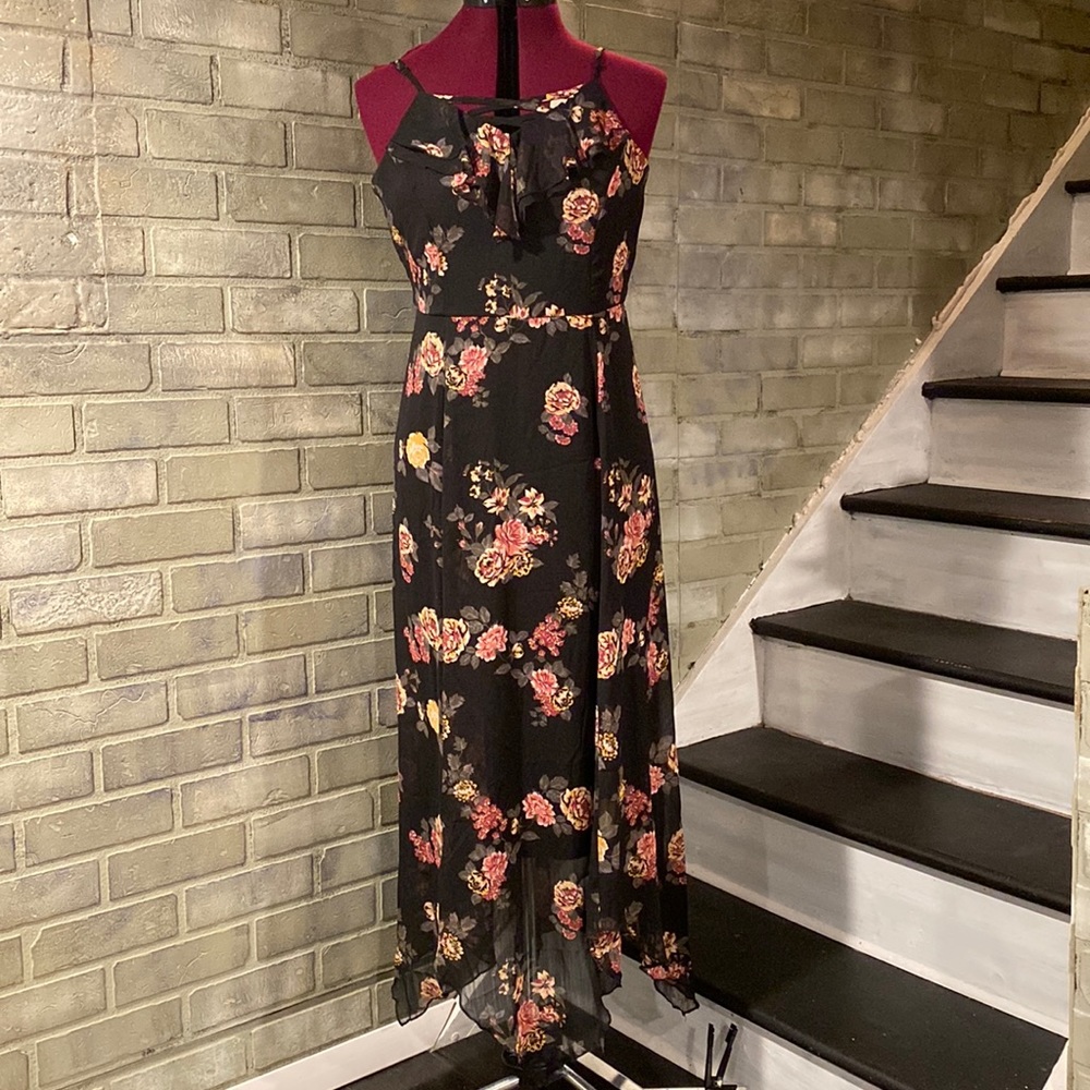Almost Famous Floral Dress